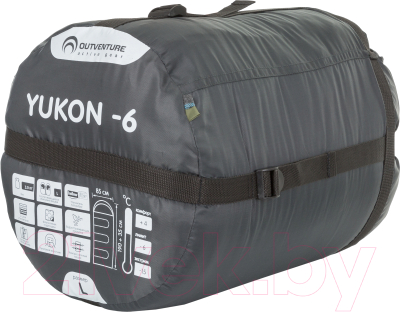 Спальный мешок Outventure Yukon T-6 S17EOUOS044-G3 (L-XL, хвойный)