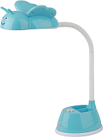 Настольная лампа ЭРА NLED-434-6W-BU (синий) - 