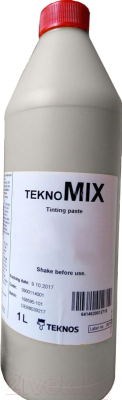 Колеровочная паста Teknos Teknomix-Paste V (1л, светло-желтый)