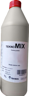Колеровочная паста Teknos Teknomix-Paste P (1л, окисно-красный)