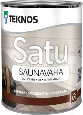 Пропитка для дерева Teknos Satu-Saunavaha Variton (450мл)