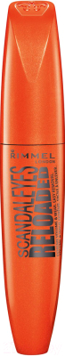 Тушь для ресниц Rimmel Scandaleyes Reloaded Extreme Volume&Wear Mascara (тон 001)