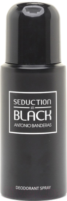 Парфюмерный набор Antonio Banderas Seduction In Black туалетная вода 100мл + дезодорант-спрей 150м (мужской)