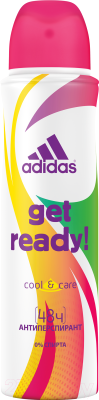 Антиперспирант-спрей Adidas Cool&Care Get Ready (150мл)