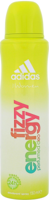 Дезодорант-спрей Adidas Fizzy Energy (150мл)