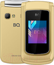 Мобильный телефон BQ Dream Duo BQ-2433 (золото)