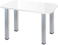 Обеденный стол Алмаз-Люкс СО-Д-02-1 (белый) - 