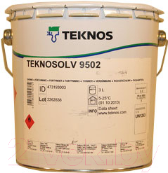 Растворитель Teknos Teknosolv 9502 (3л)