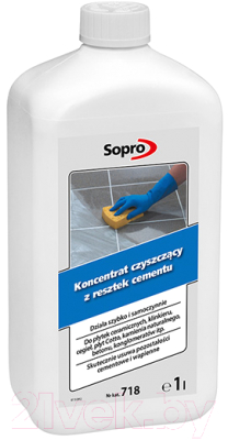 Средство для очистки плитки Sopro ZSE 718 (1л)
