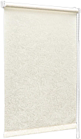 Рулонная штора Delfa Сантайм Жаккард Венеция СРШ-01 МД29501 (115x170, белый) - 