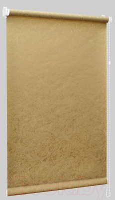 Рулонная штора Delfa Сантайм Жаккард Венеция СРШ-01 МД29511 (34x170, золото)