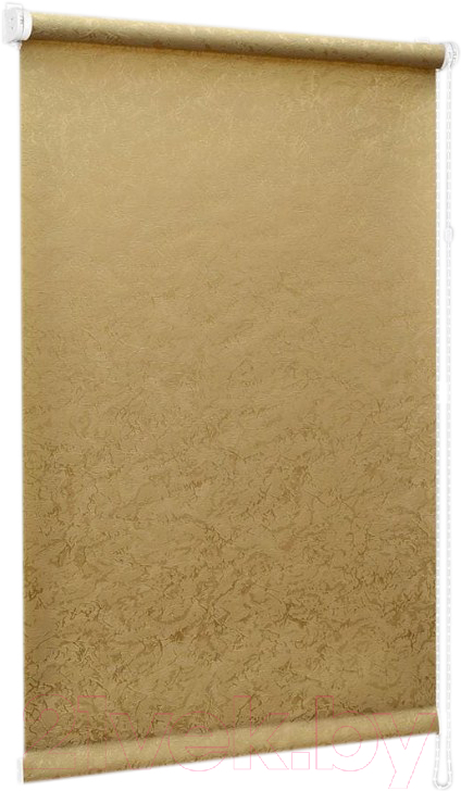 Рулонная штора Delfa Сантайм Жаккард Венеция СРШ-01 МД29511 (81x170, золото) — фото 1