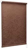 Рулонная штора Delfa Сантайм Жаккард Венеция СРШ-01 МД29513 (115x170, шоколад) - 