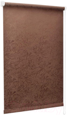 Рулонная штора Delfa Сантайм Жаккард Венеция СРШ-01 МД 29513 (95x170, шоколад)