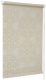 Рулонная штора Delfa Сантайм Металлик Принт СРШ-01 МД 7594 (115x170, светло-бежевый) - 