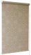 Рулонная штора Delfa Сантайм Металлик Принт СРШ-01 МД 7593 (115x170, темно-бежевый) - 