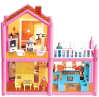 Кукольный домик Крошка Я Двухэтажный с аксессуарами / 442534 - 
