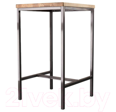 Барный стол Stal-Massiv 1196/H 66x66 (дуб натуральный)