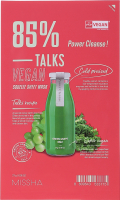 

Маска для лица тканевая Missha, Talks Vegan Squeeze Sheet Mask Power Cleanse