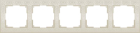 

Рамка для выключателя, WL05-Frame-05-Ivory / a030795