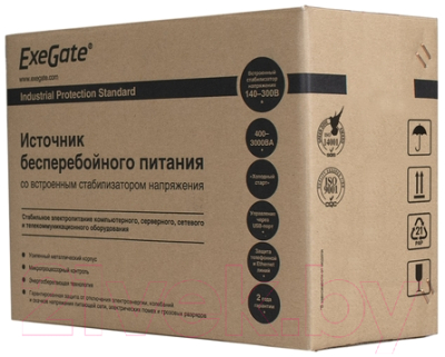 ИБП ExeGate Power Back BNB-650 USB (EP285555RUS)