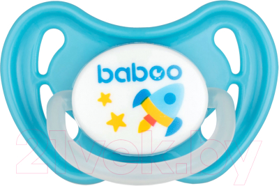 

Пустышка Baboo, Белый;голубой, Space / 5-212
