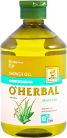 

Гель для душа Elfa Pharm, O'Herbal увлажняющий с экстрактом алоэ вера