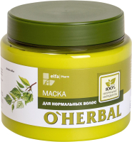 

Маска для волос Elfa Pharm, O'Herbal для нормальных волос с экстрактом березы