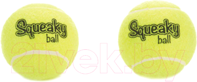 Набор игрушек для собак Beeztees Теннисный мяч с пищалкой / 625616