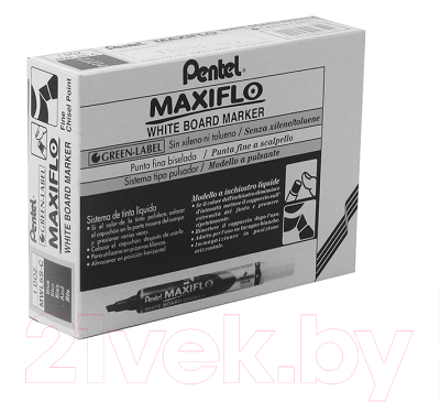 Маркер для доски Pentel Maxiflo / MWL5M-CO