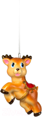 

Елочная игрушка Грай, Коричневый, Оленёнок ЕГ-37