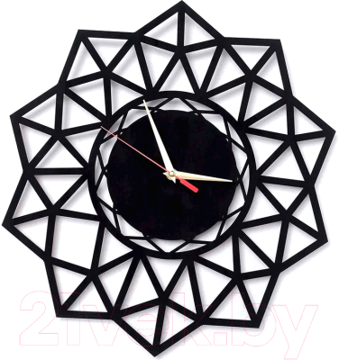 Часы каркасные Woodary 2025 (30см)