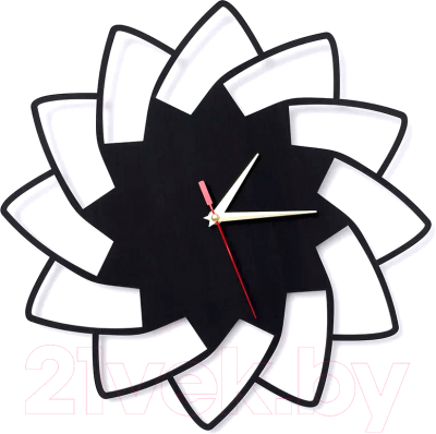 Часы каркасные Woodary 2035 (30см)