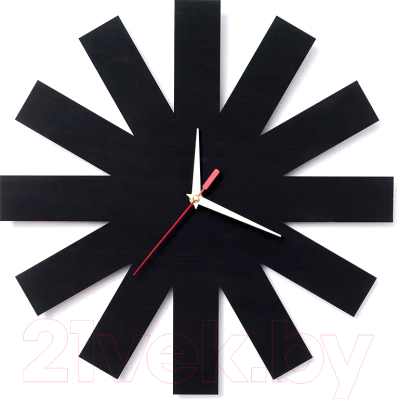Часы каркасные Woodary 2037 (30см)