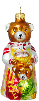 

Елочная игрушка Грай, Разноцветный, Медведица Ф-99