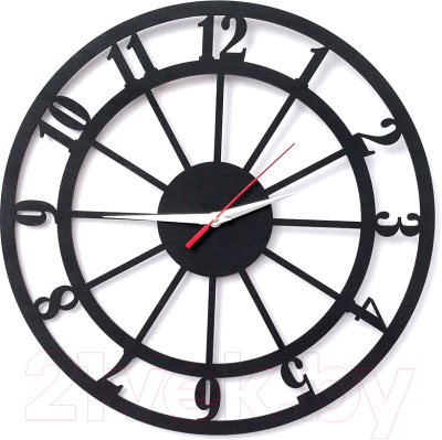 Часы каркасные Woodary 2002 (40см)
