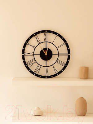 Часы каркасные Woodary 2004 (40см)