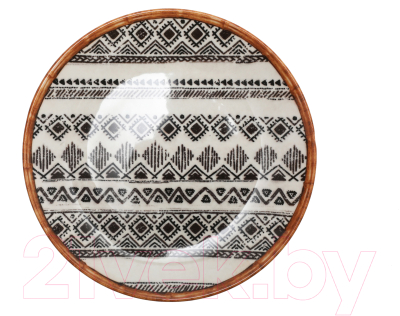 Тарелка столовая обеденная Kutahya Nano Ceram 89070 (25см)