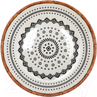 Тарелка столовая обеденная Kutahya Nano Ceram 89068 (25см)