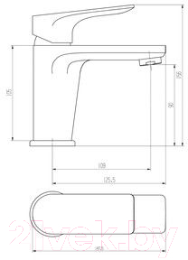 Смеситель Voda Surface SF 26