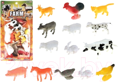 Набор фигурок игровых Dinghua Животные / P200