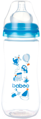 

Бутылочка для кормления Baboo, Прозрачный;голубой, Transport / 3-108