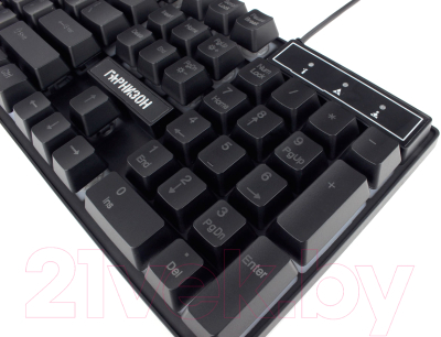 Клавиатура Гарнизон GK-200GL (черный)