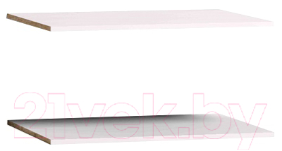 Комплект полок для корпусной мебели Глазов Монако 18 (белый)