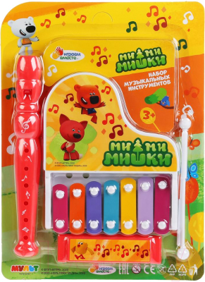 Музыкальная игрушка Играем вместе Набор музыкальных инструментов Мимимишки / B1445944-R