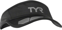 Кепка для триатлона TYR Running Visor / LRUNVIS 088 (черный/серый) - 