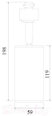 Трековый светильник Elektrostandard Svit GU10 MRL 1013 (черный/хром) — фото 5
