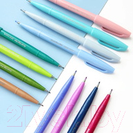 Изображение товара Маркер художественный Pentel Brush Sign Pen / SES15C-B (красный)
