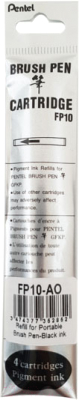 Заправка для маркера Pentel Pocket Brush GFKP / FP10-AO (черный)