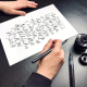 Миниатюра изображения товара Кисть для рисования Pentel Color Brush / XGFL-101X (черный)